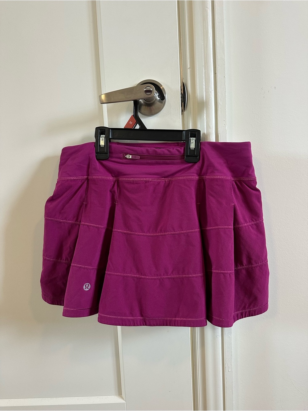 lululemon athletica purple berry Pace Rival Skirt-size 6 Regular - Picture 2 of 6
